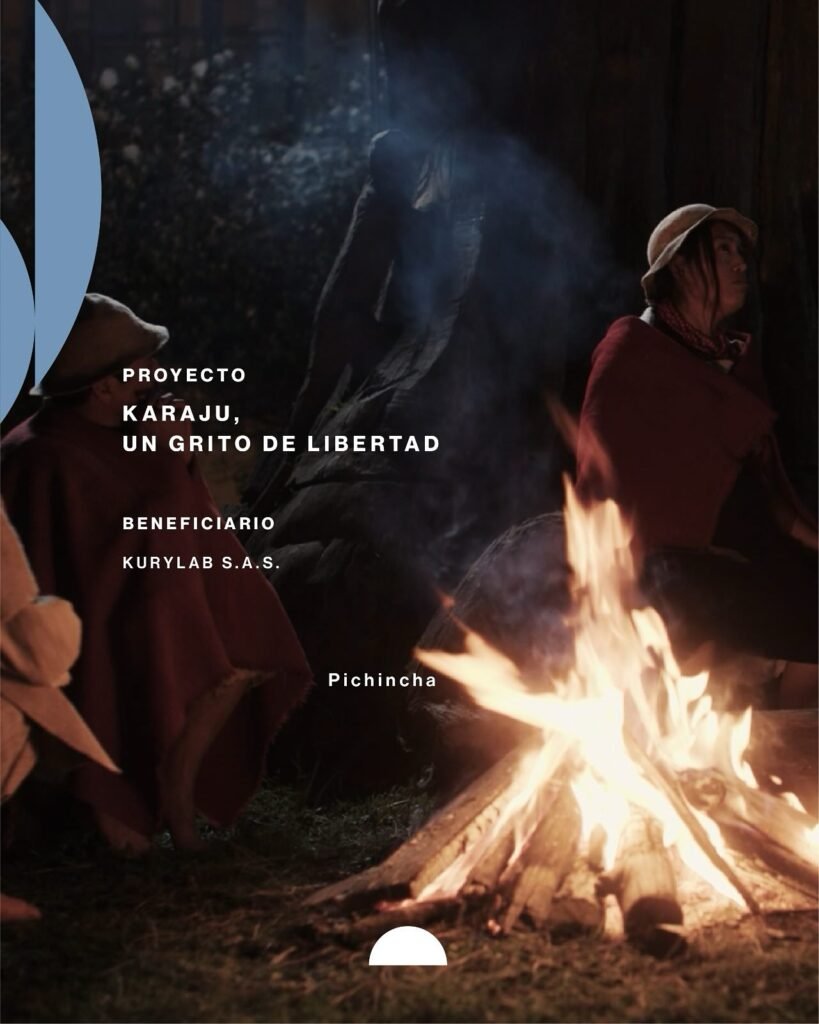 Afiche del proyecto Karaju, un grito de libertad